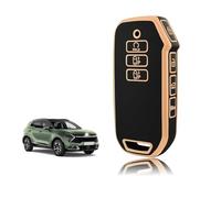 LyTTuu 1 Etuis Porte Clés Voiture pour Kia Sportage R QL NQ5 GT-Line Grand Sorento 4 MQ4 Ceed CD Sportswagon Optima NIRO EV6, Pochette Clés à Distance, étui Protection Porte-Clés, Sac à Clé,B