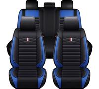 LyTTuu Auto Ensembles Housses Siège pour Audi 8Y A3/S3/RS3 Sportback 2020-2025, Coussin Siège Confortables Couvre Respirant Sieges Protection Nonslip sur Mesure Accessoire,Blue-A