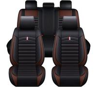 LyTTuu Auto Ensembles Housses Siège pour Renault Clio V Life/Zen/Intens/R.S. Line 2019-2025, Coussin Siège Confortables Couvre Respirant Sieges Protection Nonslip sur Mesure Accessoire,Brown-A