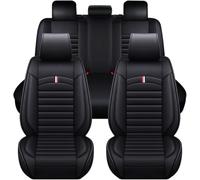 LyTTuu Auto Ensembles Housses Siège pour Toyota Yaris 1.5 Hybrid Y20 5dr 2020 2021, Coussin Siège Confortables Couvre Respirant Sieges Protection Nonslip sur Mesure Accessoire,Black-A