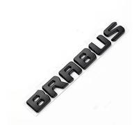LyTTuu Voiture Emblèmes pour Smart Brabus,3D Autocollant Insignes DéCoratif Blason SignaléTique Étiquette Logo Decal Armatures Caisse Accessoire,Black