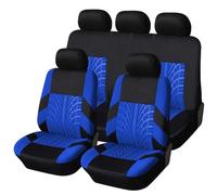 LyTTuu Voiture Ensembles Housses Siège pour Nissan Juke/Note/Micra,Couvre Sièges Coussin Protection Siège Housse Protection Imperméable Nonslip Accessoire,Blue