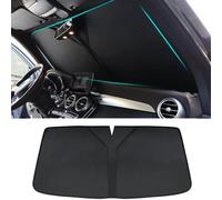 LyTTuu Voiture Pare-Brise Avant Pare-Soleils pour Skoda Enyaq iV Fabia Favorit Felicia,Housse Brise Avant Soleil Fenêtre Isolation Thermique Protection UV Accessoires