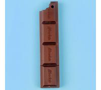 Lytwtw's-Stylo À Bille En Chocolat,Fournitures Scolaires Et De Bureau,Créatif,Drôle,Doux,Interrupteur Biscuit,Kawaii,3 Pièces - Type C-Bleu
