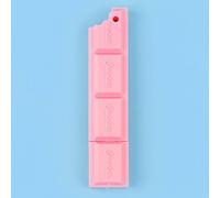 Lytwtw's-Stylo À Bille En Chocolat,Fournitures Scolaires Et De Bureau,Créatif,Drôle,Doux,Interrupteur Biscuit,Kawaii,3 Pièces - Type B-Bleu