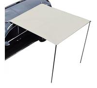 LYUCAYHQ Auvent de Voiture, Auvent Camping Car, Tente de Voitur Auvent de Toit Etanche Rétractable pour Voiture/SUV/Camion/Van 200 cm * 300 cm (Color : Cream Color)