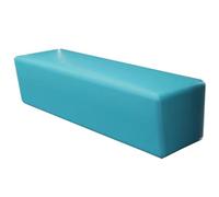 LYUCAYHQ Chaise de Salle D'attente, Chaises de Réception pour Salon de Coiffure, Banc de Jardin Extérieur pour Clinique, Aéroport, Hôpital, Salon de Coiffure, Banque(Blue,120cm/47in)