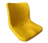 LYUCAYHQ Chaises de Stade en Plastique, Sièges de Gradins avec Base Robuste, Chaises de Réception pour Arènes Sportives Intérieures et Extérieures, Théâtres et Aires de Jeux(Yellow)