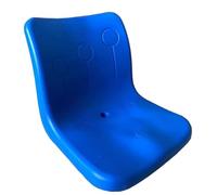 LYUCAYHQ Chaises de Stade en Plastique, Sièges de Gradins avec Base Robuste, Chaises de Réception pour Arènes Sportives Intérieures et Extérieures, Théâtres et Aires de Jeux(Blue)