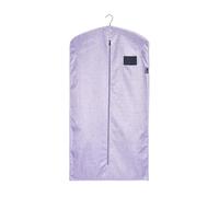LYUCAYHQ Housse Costume Respirantes en Coton et Lin pour Le Voyage, Housse Penderie, Housse Vetements à Suspendre, pour Manteaux, Vestes, Chemises, Robes et Pulls(Purple,58 * 150cm/23 * 59in)