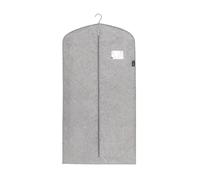 LYUCAYHQ Housse Costume Respirantes en Coton et Lin pour Le Voyage, Housse Penderie, Housse Vetements à Suspendre, pour Manteaux, Vestes, Chemises, Robes et Pulls(Gray,58 * 90cm/23 * 35in)