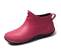 Lyuu chaussures de jardin unisexe bottes Wellington bottes de pluie imperméable léger extérieur marche bottines courtes hommes ou femmes