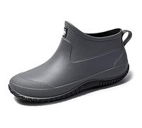 Lyuu chaussures de jardin unisexe bottes Wellington bottes de pluie imperméable léger extérieur marche bottines courtes hommes ou femmes