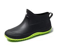 Lyuu chaussures de jardin unisexe bottes Wellington bottes de pluie imperméable léger extérieur marche bottines courtes hommes ou femmes