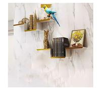LYUXIANG Lot de 2 étagères murales flottantes pour mur, étagères murales pour décoration de salon, organisation de cuisine, étagères flottantes pour livres, décoration murale
