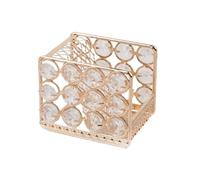 LYVQZPWLR Boîte à noms de bureau pour toujours, Visa for cartes de visite Visa pour cartes de visite Support de bureau pour cartes de visite, Or, 7x8.5x7.5cm
