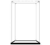 LYVQZPWLR Boîte d'exposition transparente acrylique, Vitrine en acrylique for nichoir modèle 31143 15 x 15 x 30 cm, plusieurs styles(3mm Mirror)