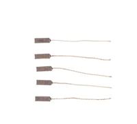 LYVQZPWLR brosses électriques au carbone, Lot de 10 balais de carbone 4 x 6 x 17 mm, for générateur de véhicule électrique, régulateur de balais de carbone for outils d'alternateur, balais de carbone(