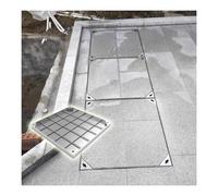 LYVQZPWLR Couvercle de Trou d’Homme, Tailles Multiples de Couverture et de Cadre de Trou d'égout d'eaux usées d'acier Inoxydable Taille de 5 cm ou de 8 cm(5cm,100 * 100cm/39.4 * 39.4in)