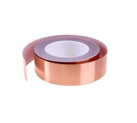 LYVQZPWLR Le ruban de cuivre, Bande adhésive répulsive de limaces en cuivre, feuille adhésive conductrice 20M 3-15mm bouclier bricolage Circuit électrique(10m,15mm)