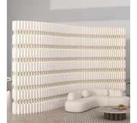 LYVQZPWLR Séparation de la Salle de Papier plié, Papier d'emballage Pliable Libre de diviseur de pièce 2-4m for Le Salon de Bureau de Salon(H1.6m,L2m)