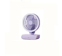 LYVQZPWLR Ventilateur de bureau, Ventilateur de bureau à circulation d'air, 5 vitesses, télécommande, montage mural, multicolore, plusieurs tailles, utilisation en intérieur(Roland Purple,2000 mAh)