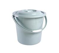 LYVQZPWLRboulettes de nuit, des urines, Seau à urine avec couvercle, crachoir, pot de chambre, urinoir portable réutilisable avec poignée for femmes enceintes, enfants âgés(Blu,XX Large)
