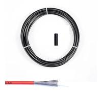 LYVQZPWLRCâbles de freinage à vélo, Brake Cable 300cm Universal Housing Shift Cable Wire Pipe(Shift Black)
