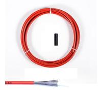 LYVQZPWLRCâbles de freinage à vélo, Brake Cable 300cm Universal Housing Shift Cable Wire Pipe(Shift Red)