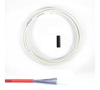 LYVQZPWLRCâbles de freinage à vélo, Brake Cable 300cm Universal Housing Shift Cable Wire Pipe(Shift White)