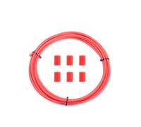 LYVQZPWLRCâbles de freinage à vélo, Brake Cable Universal 300cm / 9.8ft Bike Bicycle Basic Brake & Shift Derailleur Cable Line Wire 4mm/5mm(Brake Cable Red)