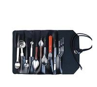 LYVQZPWLRLa Cuisine, Pince à épiler de Cuisine, Pinces de précision, Ensemble d'outils créatifs, Ensemble de 15 pièces for la Cuisine Occidentale, cuillère à Peinture à l'huile(Schwarz)