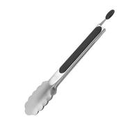 LYVQZPWLRLa Cuisine, Pince de Cuisine, Pince à Aliments, Pince à Barbecue, Pince à Aliments, Pince à Pain Anti-brûlure, Pince à Steak d'hôtel(34.5x3.7cm)