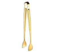 LYVQZPWLRLa Cuisine, Pinces à Nourriture, Pinces à Dessert, Pinces for Restaurant, Pinces for Barbecue, Pinces for Serviettes(Gold)