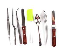 LYVQZPWLRLa Cuisine, Pinces de Cuisine de précision, Ensemble de Huit pièces avec Outil de Cuisson moléculaire en Acier Inoxydable