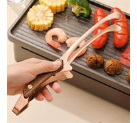 LYVQZPWLRLa Cuisine, Pinces de Cuisine en Acier Inoxydable for la Viande, Pinces for Aliments domestiques et commerciaux(Colour 2)
