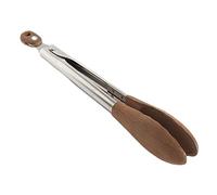 LYVQZPWLRLa Cuisine, Pinces de Cuisine, Pinces à Barbecue, Pinces à Pain, Pinces à Aliments en Bois(Dark)