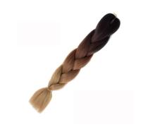 LYVQZPWLRla mode synthétique, Extension de cheveux synthétiques tressés de 61 cm, fibres résistantes à la chaleur, for femmes noires et rousses(B53)