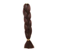 LYVQZPWLRla mode synthétique, Extensions de cheveux synthétiques tressés de 61 cm for femmes, coiffures à faire soi-même, jaune, orange, blond(4)