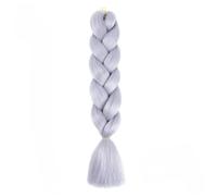 LYVQZPWLRla mode synthétique, Extensions de cheveux tressés 24 pouces, cheveux synthétiques tressés, tresses noires, brunes, blondes, bleues et rouges(A40)