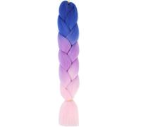 LYVQZPWLRla mode synthétique, Extensions de tresses synthétiques de 24 pouces, cheveux colorés for enfants(C27)