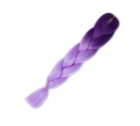 LYVQZPWLRla mode synthétique, Extensions de tresses synthétiques pré-étirées de 61 cm for tresses africaines(B41)