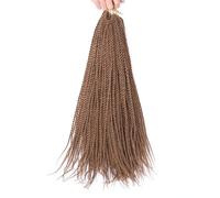 LYVQZPWLRla mode synthétique, Tresses synthétiques au crochet for femmes, 30 mèches, noires, brunes et violettes(27,18inches#1PcsLot)
