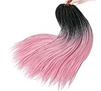 LYVQZPWLRla mode synthétique, Tresses synthétiques au crochet for femmes, 61 cm, 22 racines/pièce, extensions capillaires en fibre chauffante(#3,24inches#1PcsLot)