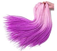 LYVQZPWLRla mode synthétique, Tresses synthétiques au crochet for femmes, 61 cm, 22 racines/pièce, extensions capillaires en fibre chauffante(T42730,24inches#7PcsLot)