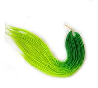 LYVQZPWLRla mode synthétique, Tresses synthétiques au crochet for femmes, 61 cm, 22 racines/pièce, extensions capillaires en fibre chauffante(#18,24inches#5pcslot)