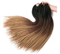 LYVQZPWLRla mode synthétique, Tresses synthétiques au crochet for femmes, 61 cm, 22 racines/pièce, extensions capillaires en fibre chauffante(518,24inches#2PcsLot)