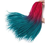 LYVQZPWLRla mode synthétique, Tresses synthétiques au crochet for femmes, 61 cm, 22 racines/pièce, extensions capillaires en fibre chauffante(NC4HL,24inches#4PcsLot)