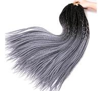 LYVQZPWLRla mode synthétique, Tresses synthétiques au crochet for femmes, 61 cm, 22 racines/pièce, extensions capillaires en fibre chauffante(2,24inches#7PcsLot)