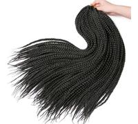 LYVQZPWLRla mode synthétique, Tresses synthétiques au crochet for femmes, 61 cm, 22 racines/pièce, extensions capillaires en fibre chauffante(1 UK,24inches#2PcsLot)
